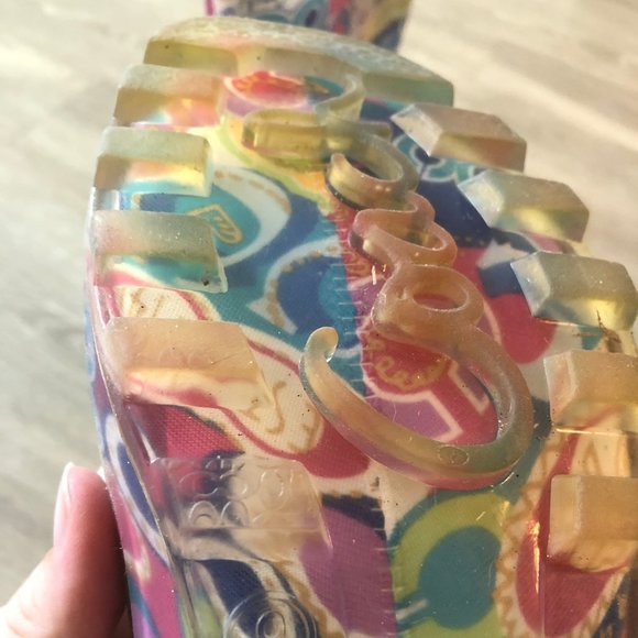 Multicolor Coach rubber rainboots - Picture 3 of 3